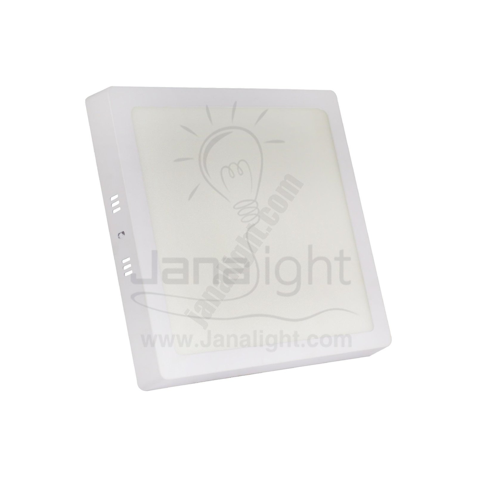 سبوت بانيل 18 وات لطش مربع ابيض square prominent white 18 watt spot panel light ME